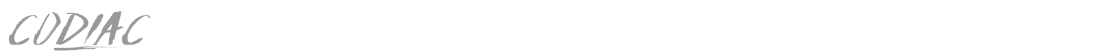 Codiac font preview